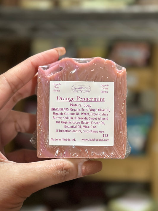 Orange Peppermint Soap