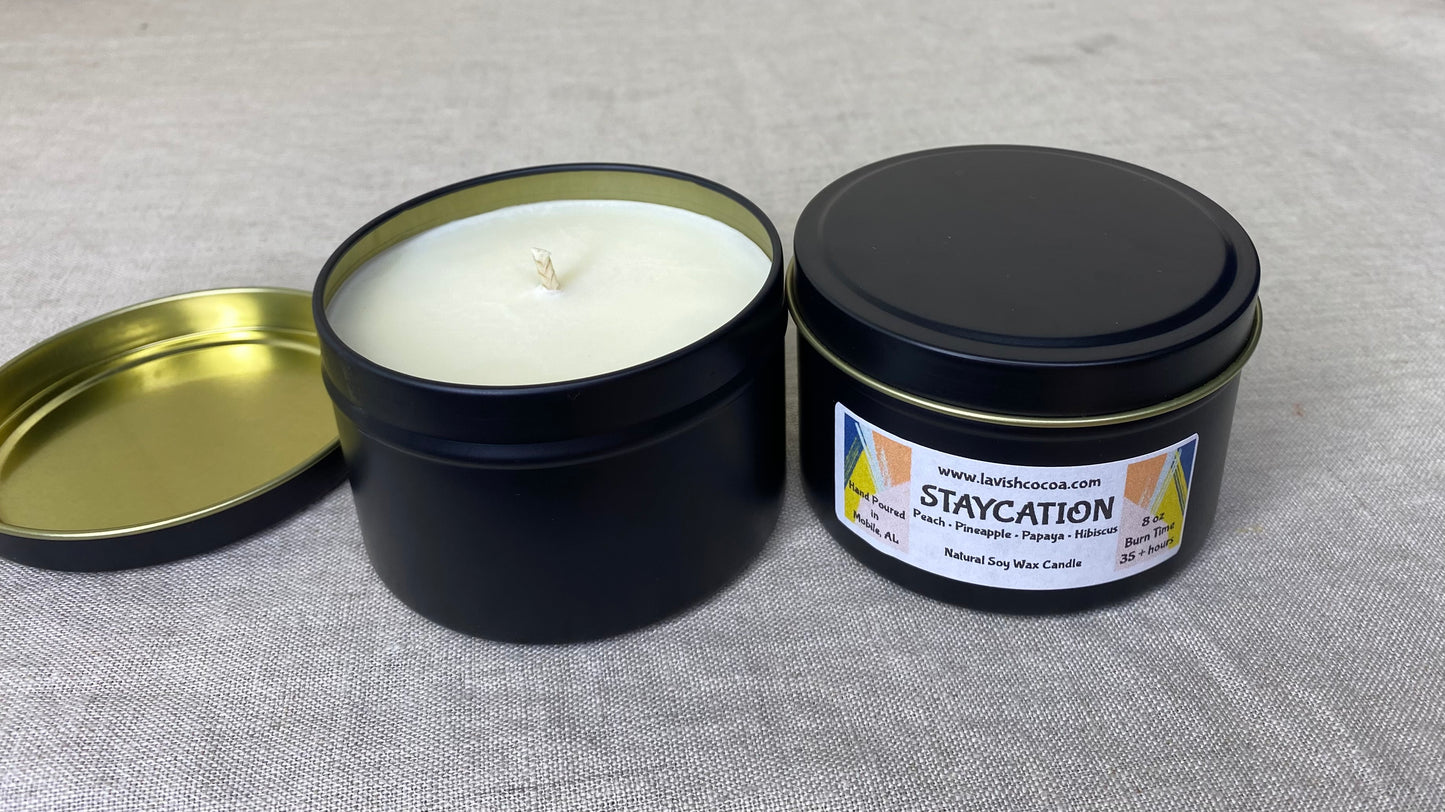 Soy Wax Candles - Tin